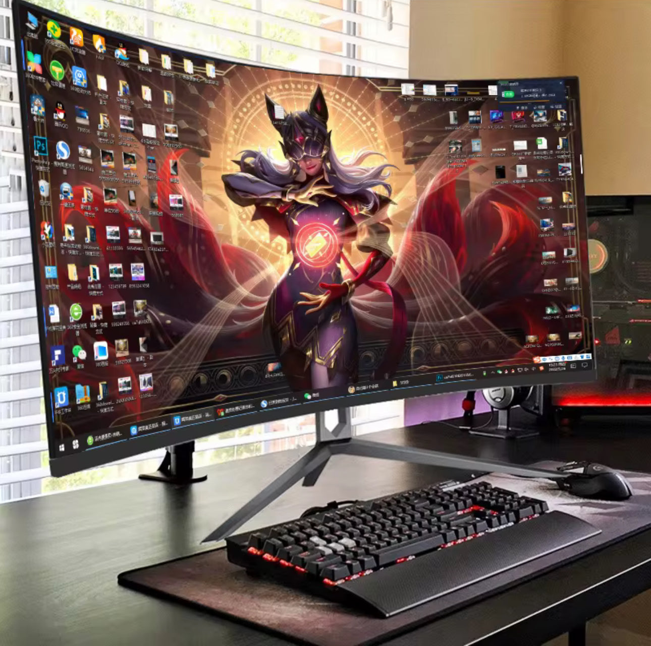 شاشة 34 إنش منحنية 4K UWQHD 165Hz للألعاب – Standard & Premium
