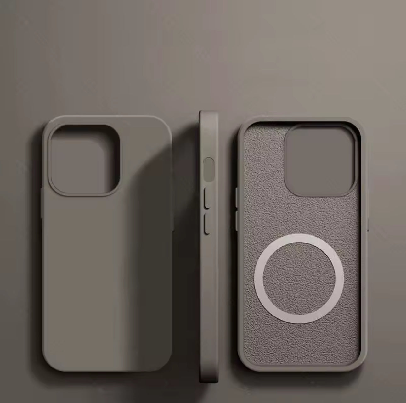كفر مغناطيسي آيفون 15 برو ماكس – سيليكون فاخر MagSafe
